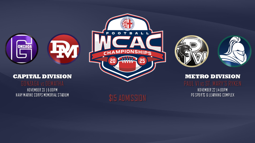 FOOTBALL CHAMPIONSHIP MATCHUPS ARE SET! CLICK HERE FOR TICKETS AND LIVESTREAM